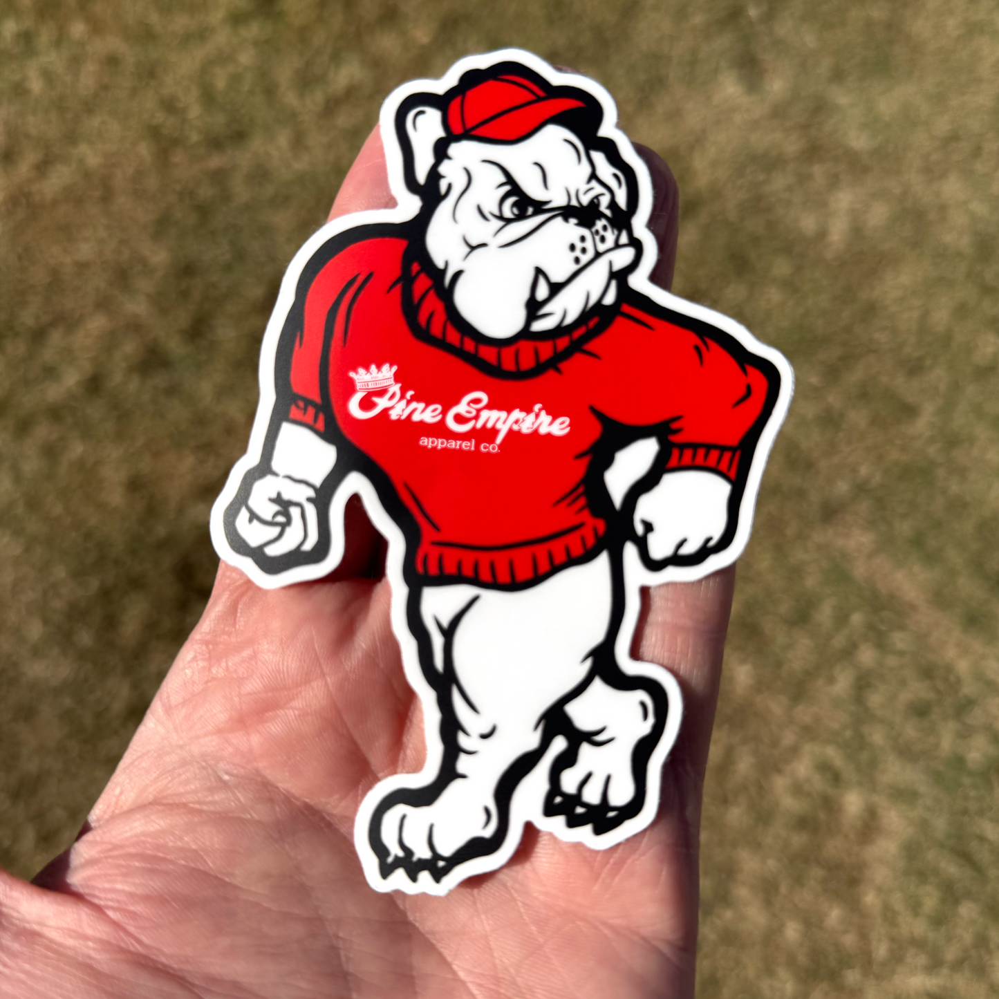 Unintimidated Dog (Decal)